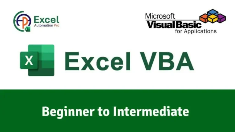 best vba course